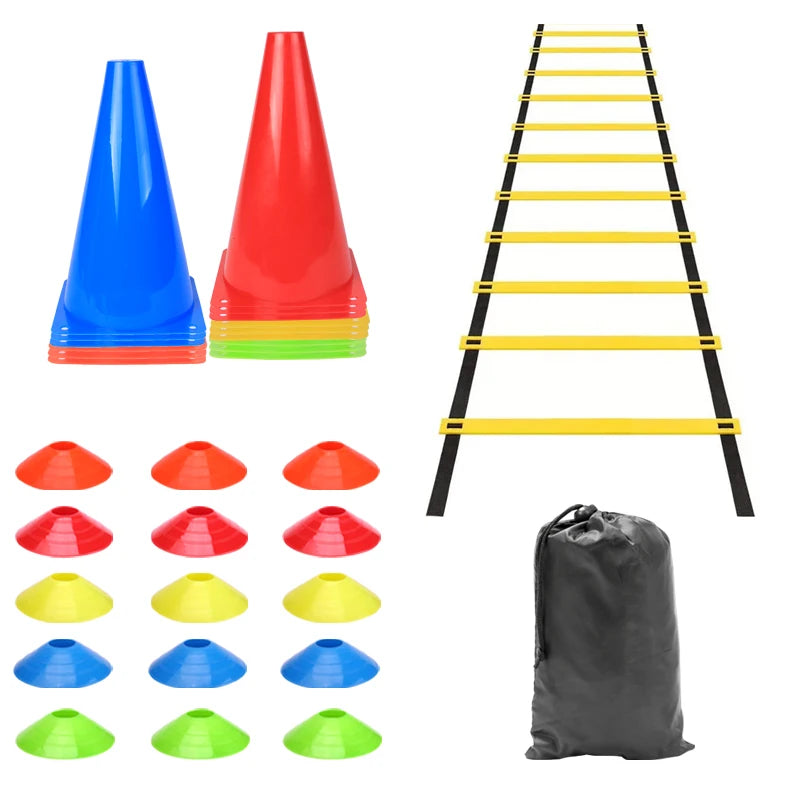 Soccer Agility Ladder Training Set