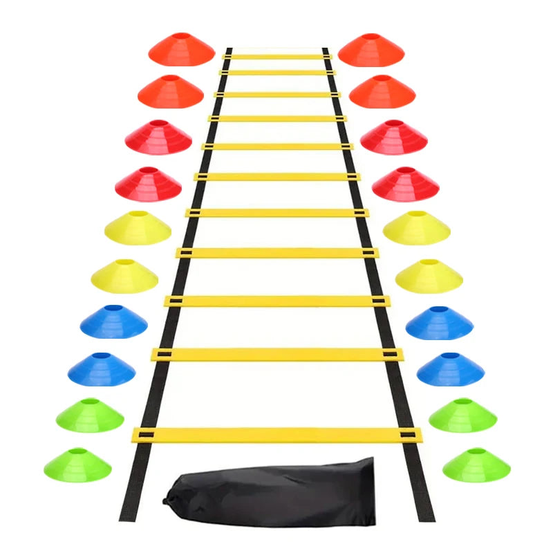 Soccer Agility Ladder Training Set