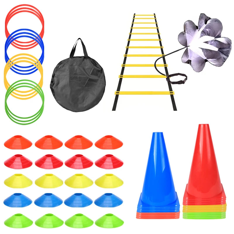 Soccer Agility Ladder Training Set