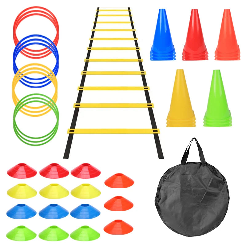 Soccer Agility Ladder Training Set