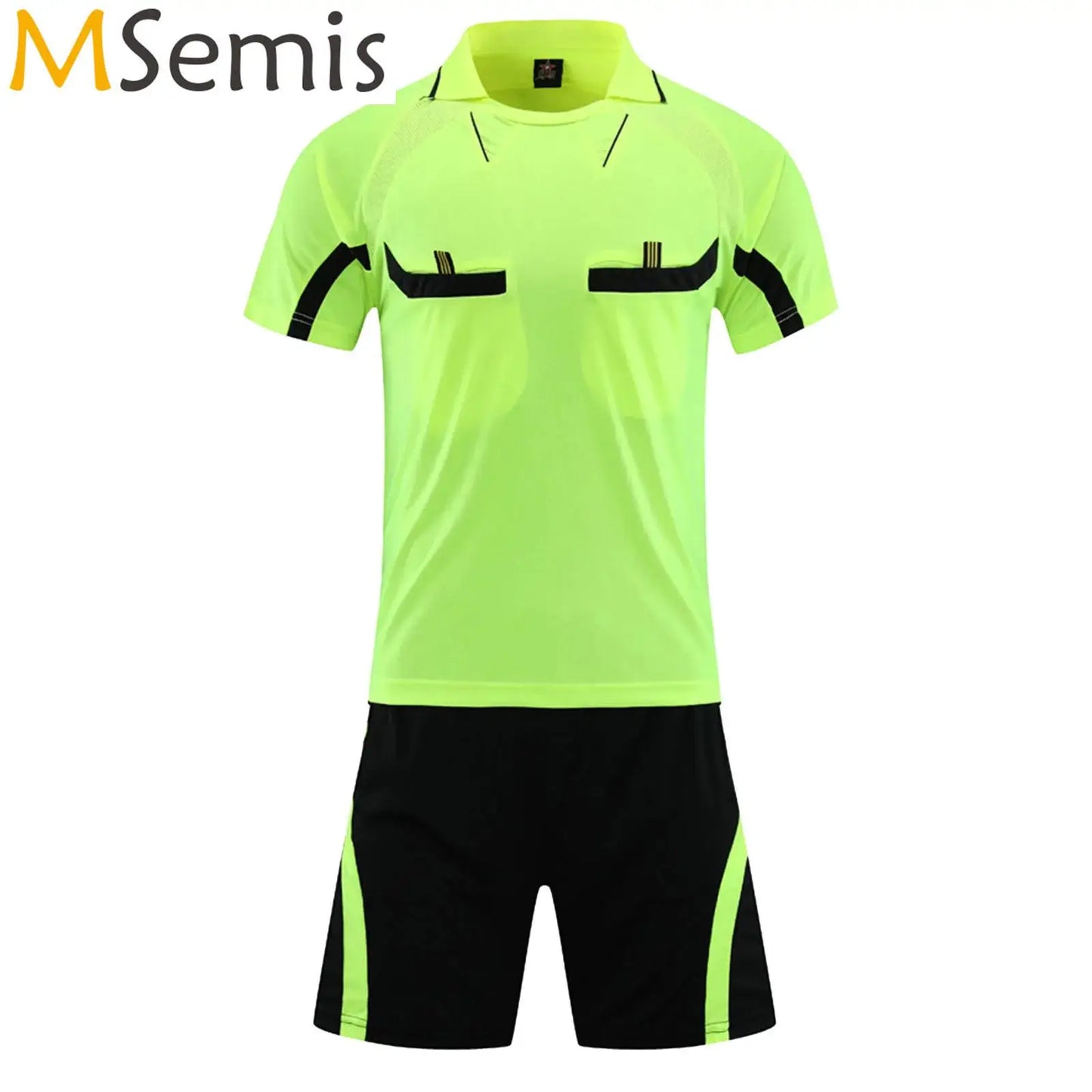 Men's soccer referee uniform – T-shirt + Shorts