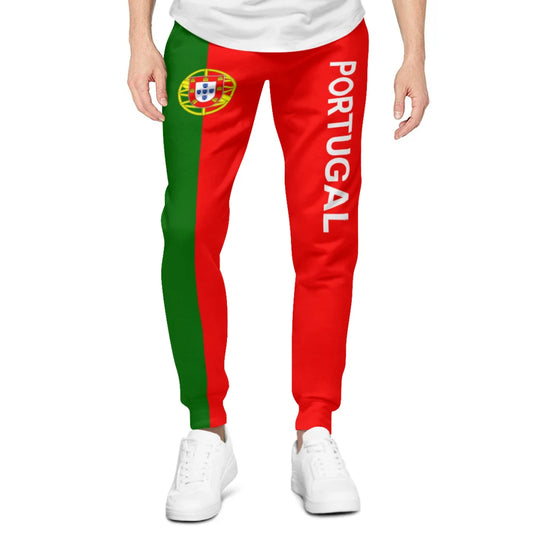 Men's Sweatpants with the Portugal Flag 2026