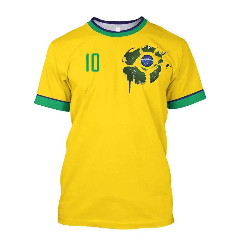 Brazilian soccer jerseys 2026 – 3D