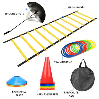 Soccer Agility Ladder Training Set