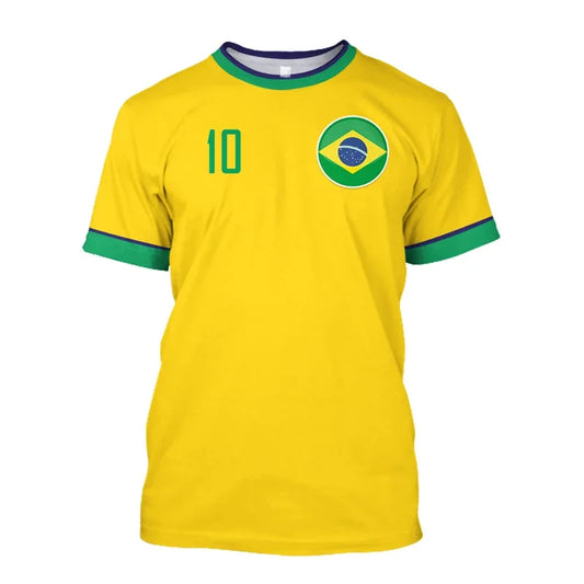 Brazilian soccer jerseys 2026 – 3D