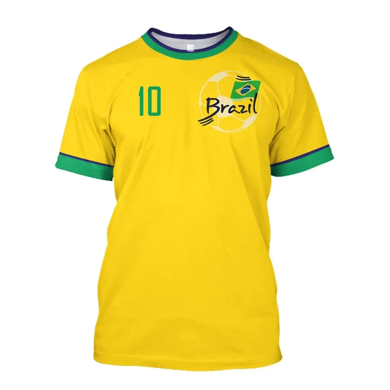 Brazilian soccer jerseys 2026 – 3D