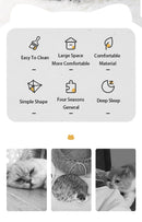 Caminha Iglu Aconchegante para Gatos