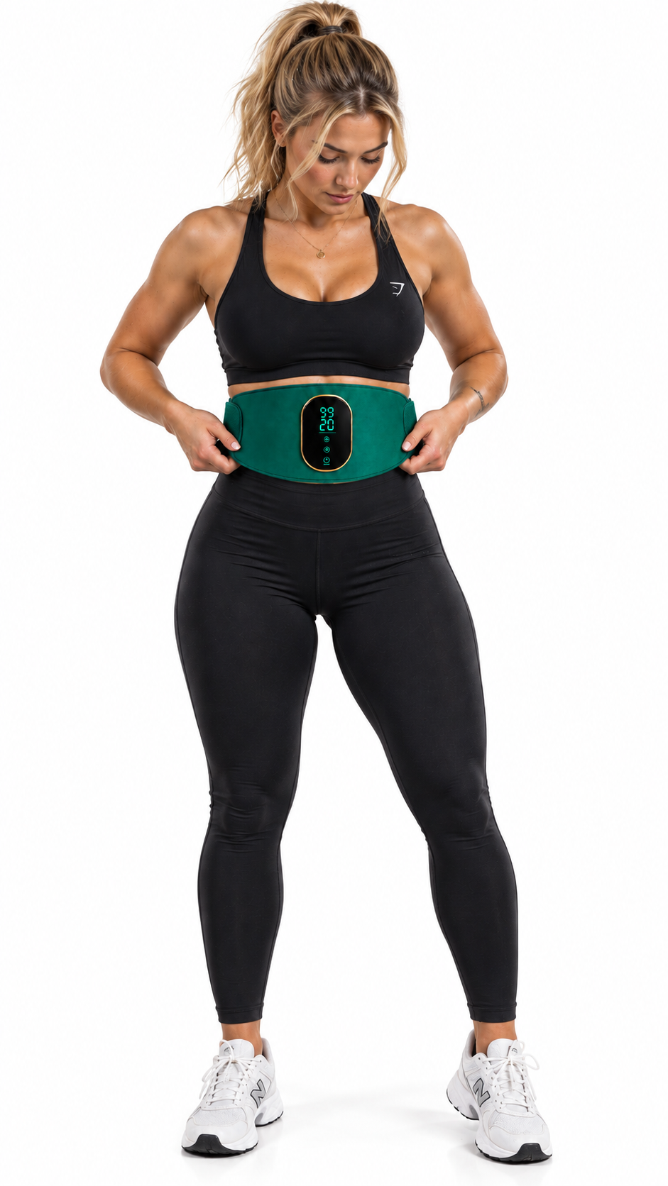 VYRA™ EMS Waist Belt with Vibration & Heat Therapy