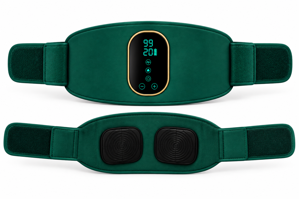 VYRA™ EMS Waist Belt with Vibration & Heat Therapy